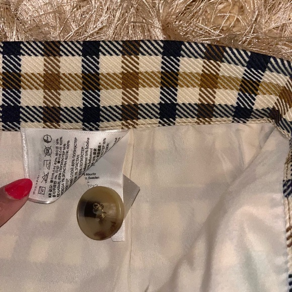 H&M Plaid Button Up Skirt - Picture 5 of 6